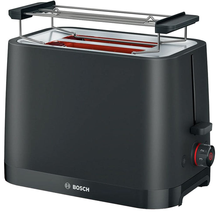 Prajitor de paine BOSCH MyMoment TAT3M123, 2 felii, 950W, negru WALTI