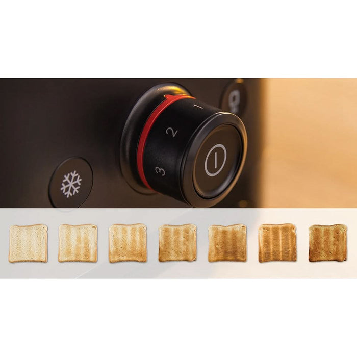 Prajitor de paine BOSCH MyMoment TAT3M123, 2 felii, 950W, negru WALTI