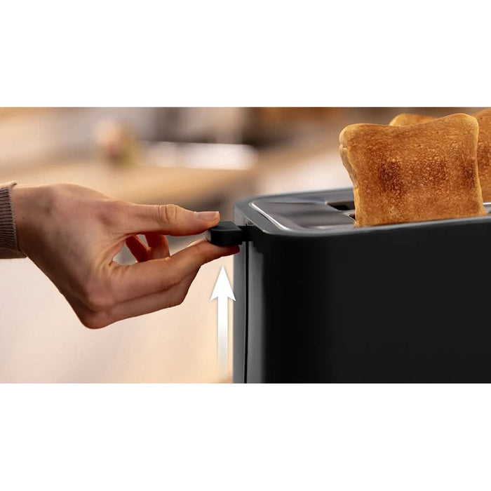 Prajitor de paine BOSCH MyMoment TAT4M223, 2 felii, 950W, negru-argintiu WALTI
