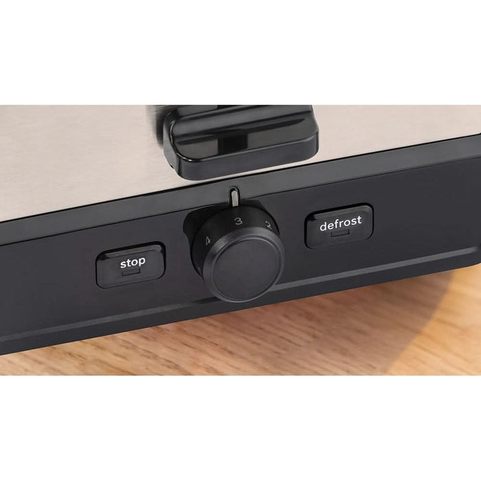 Prajitor de paine BOSCH MyMoment TAT6M420, 2 felii, 970W, argintiu-negru WALTI