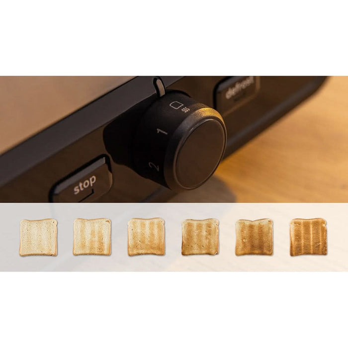 Prajitor de paine BOSCH MyMoment TAT6M420, 2 felii, 970W, argintiu-negru WALTI