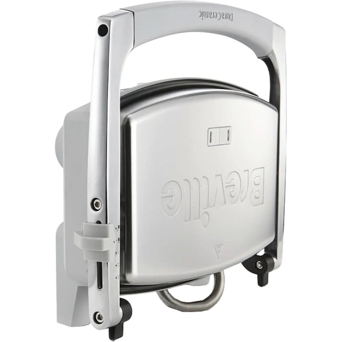 Sandwich maker BREVILLE Panini DuraCeramic VST071X-DIM, 1000W, argintiu-gri WALTI
