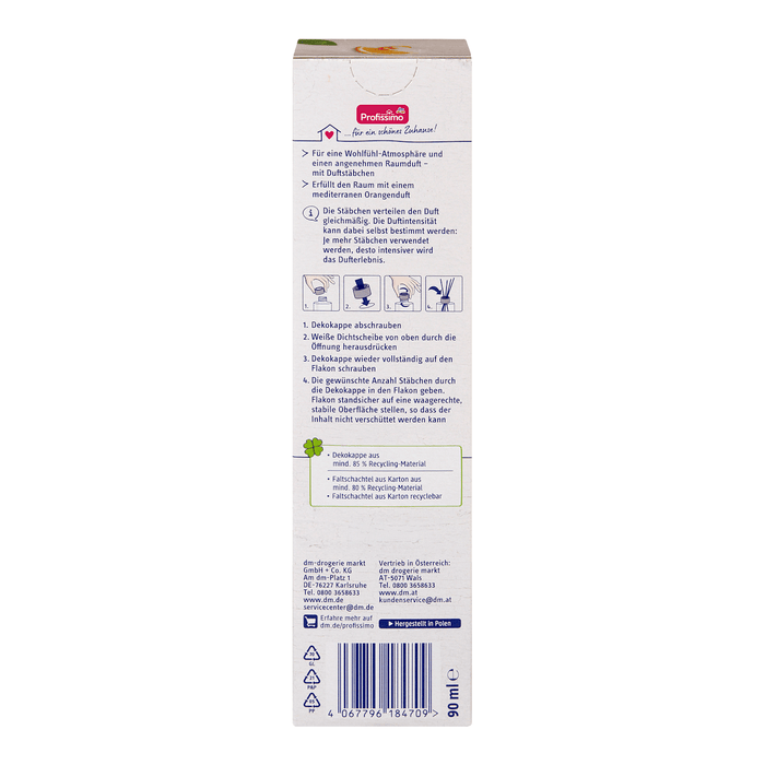 Profissimo Parfum încăperi portocale, 90 ml WALTI