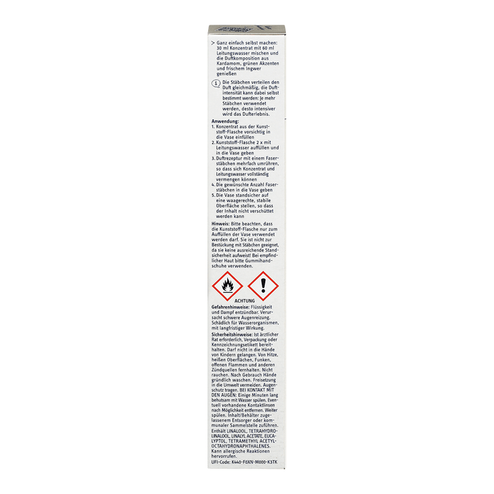 Profissimo Rezerva bețișoare parfum cameră concentrat Spicy Freshness, 30 ml WALTI