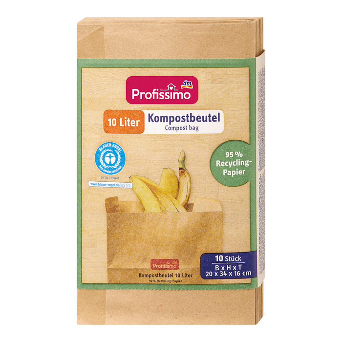 Profissimo Saci pentru deșeuri organice, 10 l - WALTI WALTI