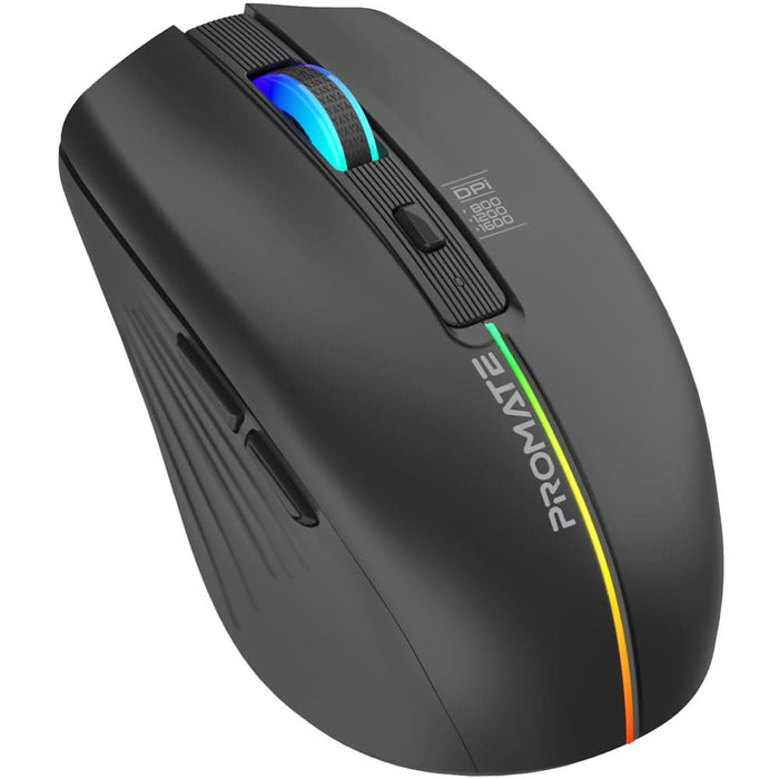 Mouse Wireless PROMATE Kitt, 1600 dpi, negru WALTI