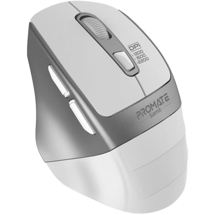 Mouse Wireless PROMATE Samit, 2200 dpi, alb WALTI