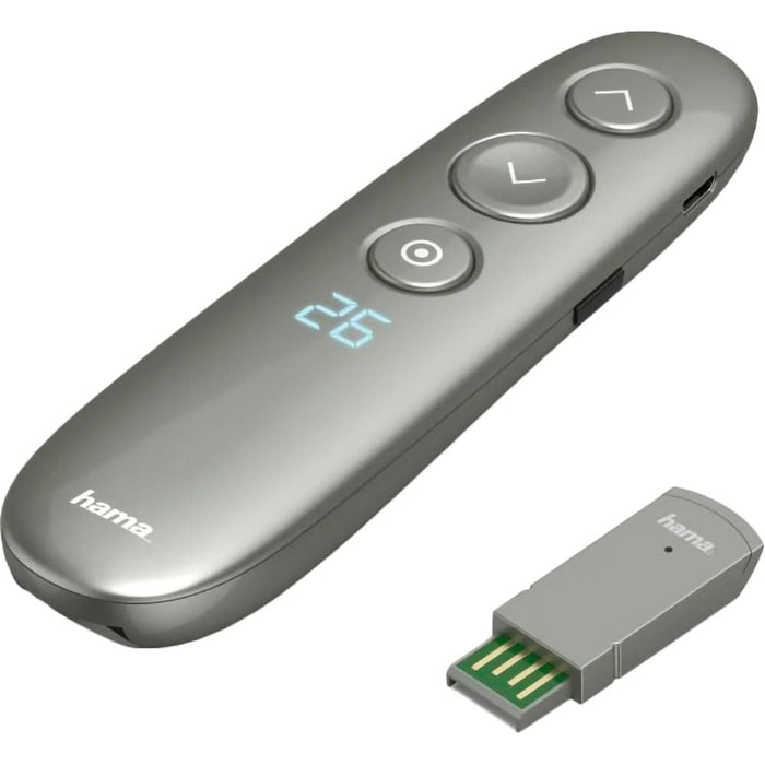 Presenter Wireless HAMA Spot-Pointer V2 139919, gri WALTI