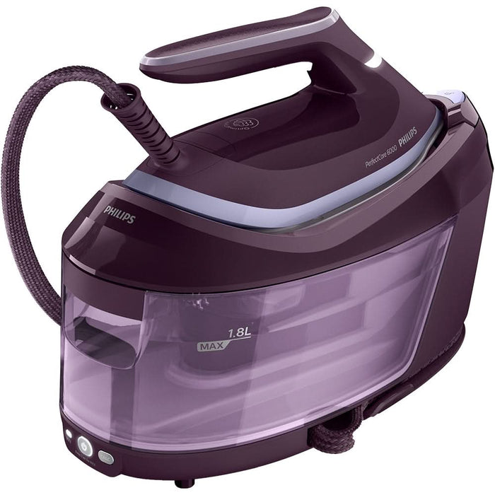 Statie de calcat PHILIPS PerfectCare Seria 6000 PSG6023/30, 2400W, 500g/min, 1.8l, talpa SteamGlide Plus, mov WALTI