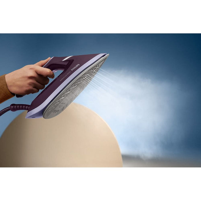 Statie de calcat PHILIPS PerfectCare Seria 6000 PSG6023/30, 2400W, 500g/min, 1.8l, talpa SteamGlide Plus, mov WALTI