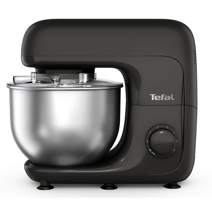 Robot de bucatarie TEFAL Bake Essential QB161H38, vas 4.8l, 800W, 6 trepte viteza, negru WALTI