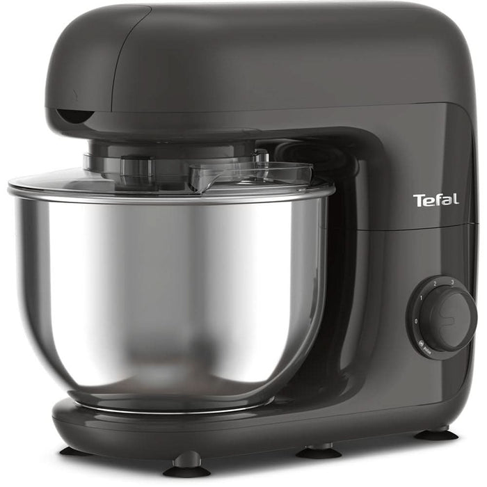 Robot de bucatarie TEFAL Bake Essential QB161H38, vas 4.8l, 800W, 6 trepte viteza, negru WALTI