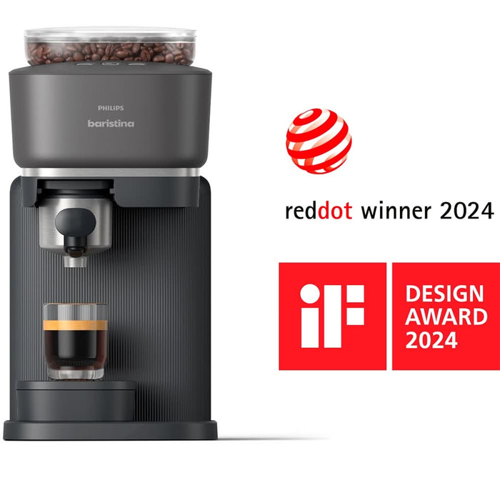 Espressor manual PHILIPS Baristina BAR300/60, 1.2l, 1550W, 16 bar, negru WALTI