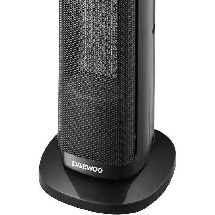 Aeroterma DAEWOO DTH2000B, 2 trepte viteza, 2000W, negru WALTI