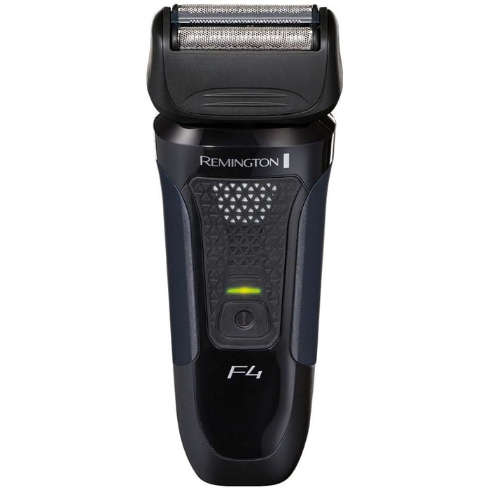 Aparat de ras REMINGTON Style Series F4 F4002, acumulator, autonomie 50 min, ConstantContour, negru-albastru WALTI