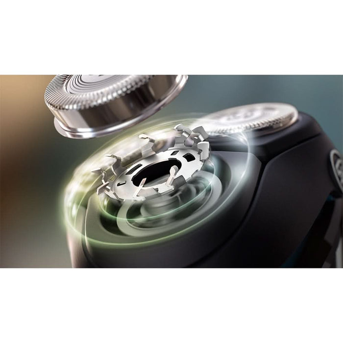 Aparat de ras PHILIPS Seria3000 S3143/00, Wet&Dry, autonomie 60 min, 3 elemente de taiere, argintiu WALTI
