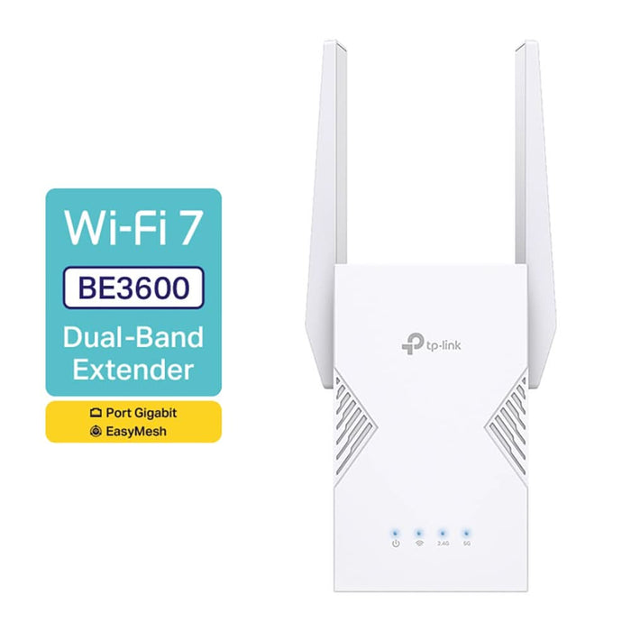 Wireless Range Extender TP-LINK RE225BE BE3600, Dual Band 688 + 2882 Mbps, alb WALTI