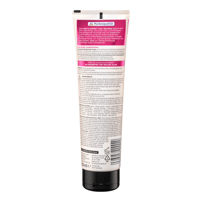 réell‘e EXPERT Tratament de strălucire a culorii Glossing Gri rece, 150 ml WALTI