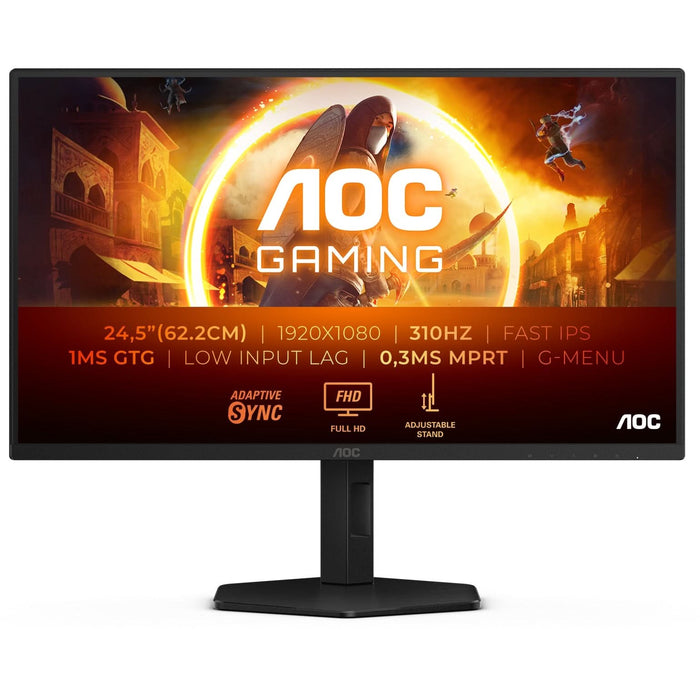 Monitor AOC 25G4SXU 24.5" 2xHDMI DP 300Hz USB Black WALTI