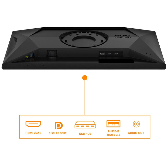 Monitor AOC 25G4SXU 24.5" 2xHDMI DP 300Hz USB Black WALTI