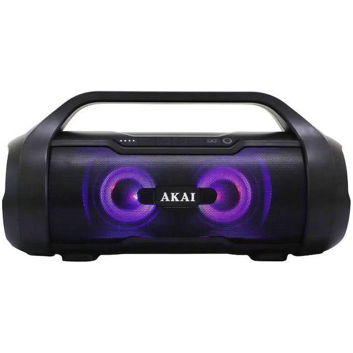 Boxă Portabilă AKAI ABTS-50, 30W, Bluetooth 5.0, IPX5, Radio FM, TWS, USB, SD Card, Asistență Vocală, Neagră WALTI
