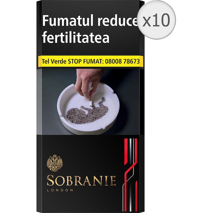 Cartus Sobranie Redefined Black (Longs) - WALTI WALTI