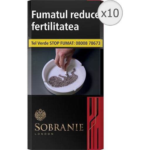 Cartus Sobranie Redefined Red (Longs) - WALTI WALTI