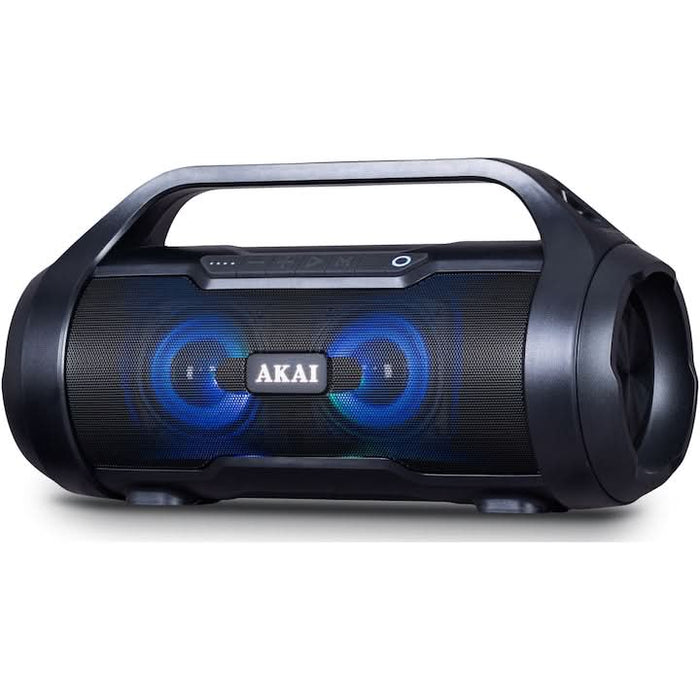 Boxă Portabilă AKAI ABTS-50, 30W, Bluetooth 5.0, IPX5, Radio FM, TWS, USB, SD Card, Asistență Vocală, Neagră WALTI