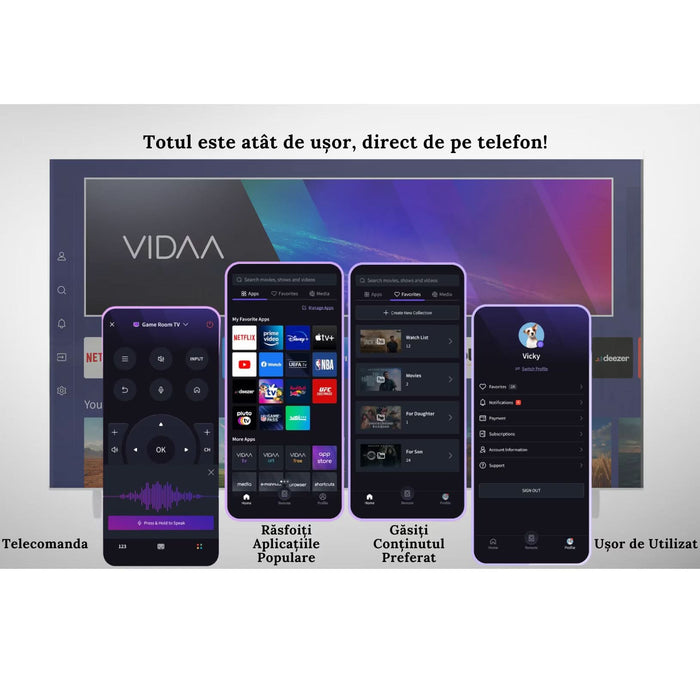 Televizor NEI, 40NE5901, 100 cm, Smart, Full HD - WALTI WALTI