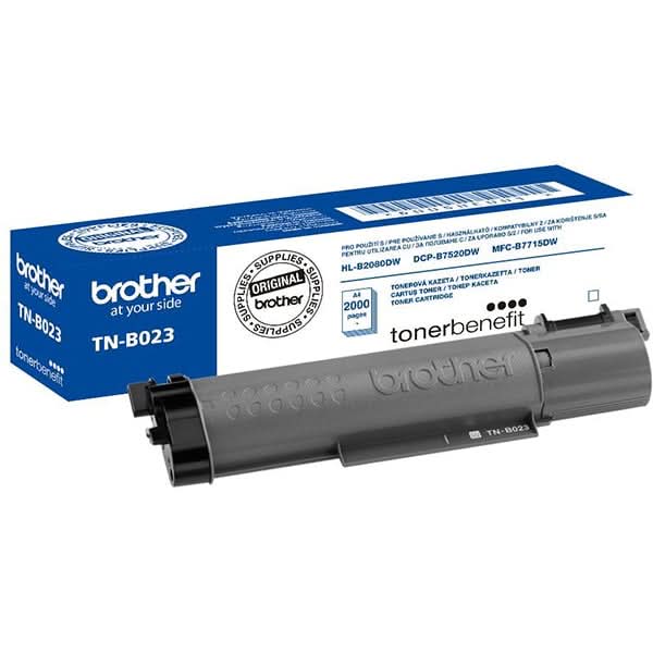 Toner original BROTHER TN-B023, negru WALTI