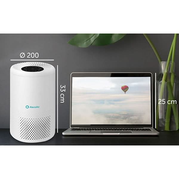 Purificator aer ALECOAIR P14MINIO, 4 trepte viteza, HEPA, alb WALTI