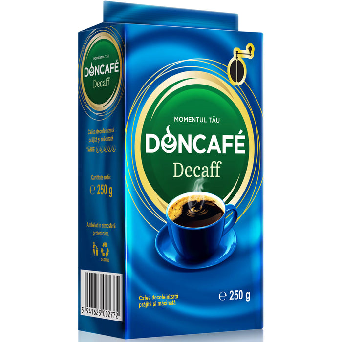 DONCAFE Cafea Decofeinizata 250 g - WALTI WALTI