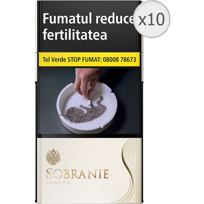 Cartus Sobranie Super S White - WALTI WALTI