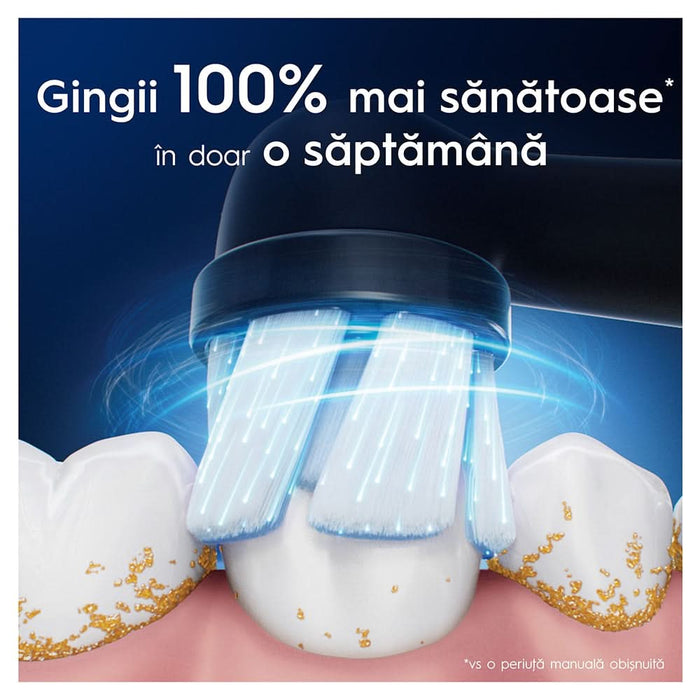 Rezerve periuta de dinti electrica ORAL-B iO Gentle Care, 4buc, negru WALTI