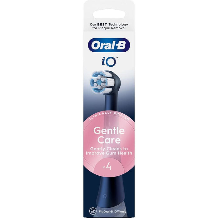 Rezerve periuta de dinti electrica ORAL-B iO Gentle Care, 4buc, negru WALTI