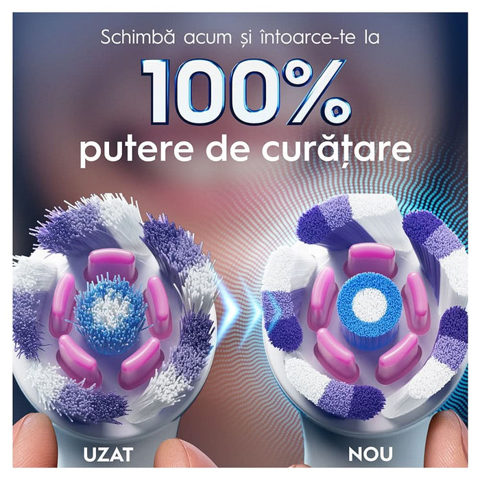 Rezerve periuta de dinti ORAL-B iO Radiant White, 2 buc, alb WALTI