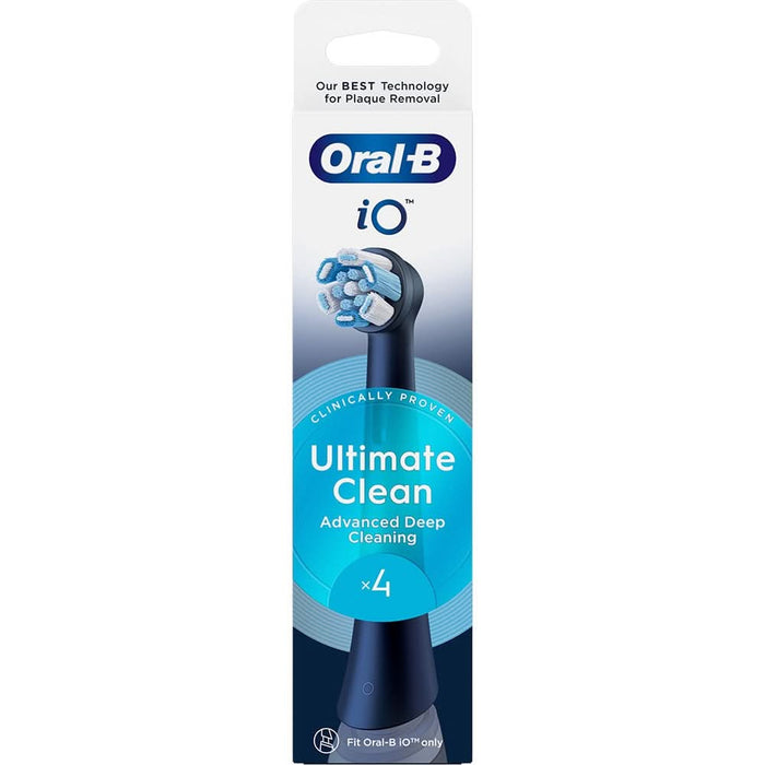 Rezerve periuta de dinti electrica ORAL-B iO Ultimate Clean, 4buc, negru WALTI