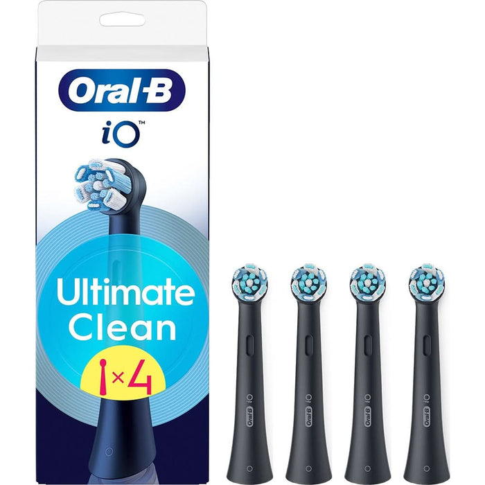 Rezerve periuta de dinti electrica ORAL-B iO Ultimate Clean, 4buc, negru WALTI