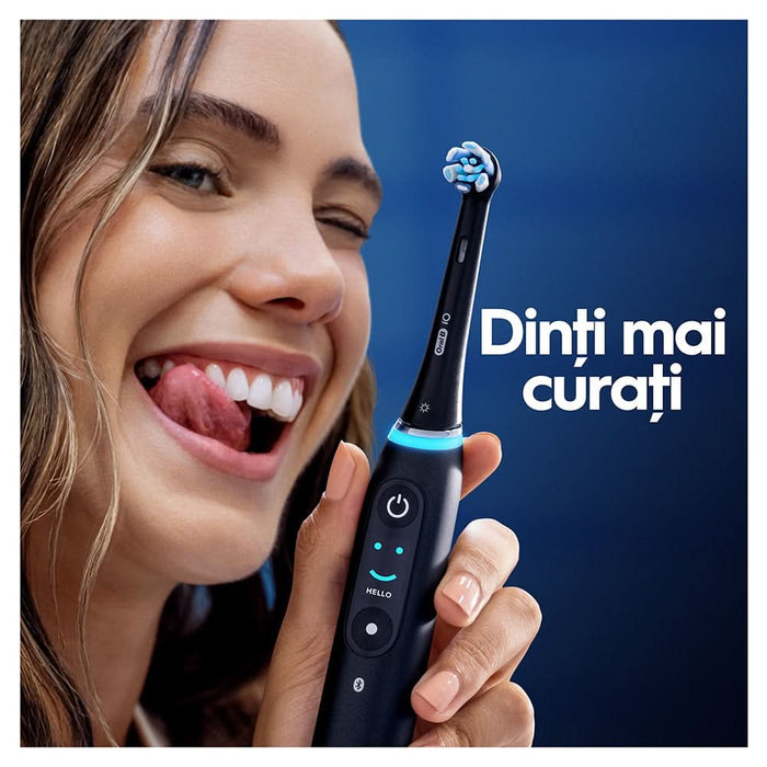 Rezerve periuta de dinti electrica ORAL-B iO Ultimate Clean, 6buc, negru WALTI