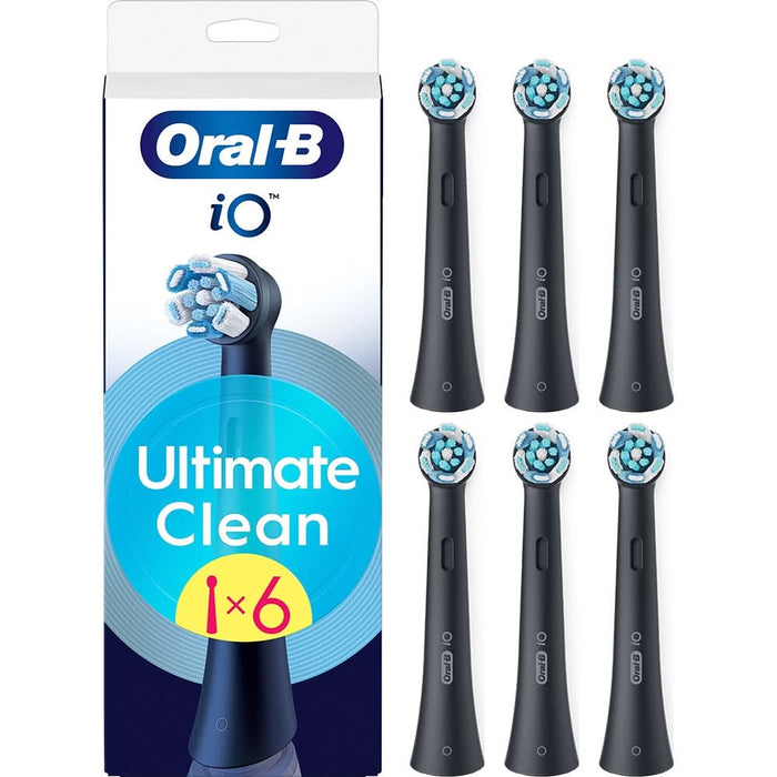 Rezerve periuta de dinti electrica ORAL-B iO Ultimate Clean, 6buc, negru WALTI