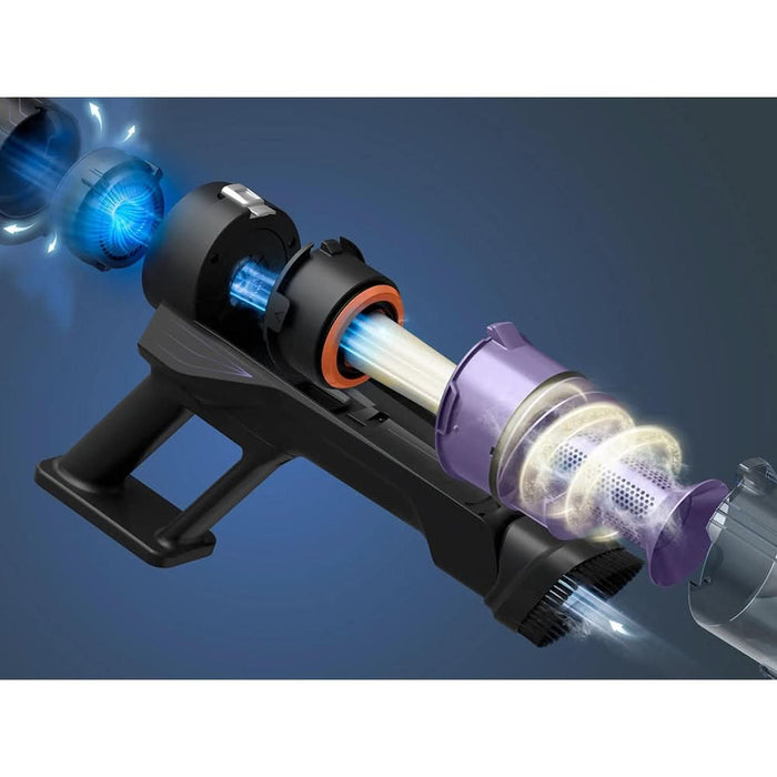 Aspirator vertical ROWENTA X-Pert 5.80 RH5A32E0, 0.44l, 18.5V, autonomie max 40 min, violet-negru - WALTI WALTI