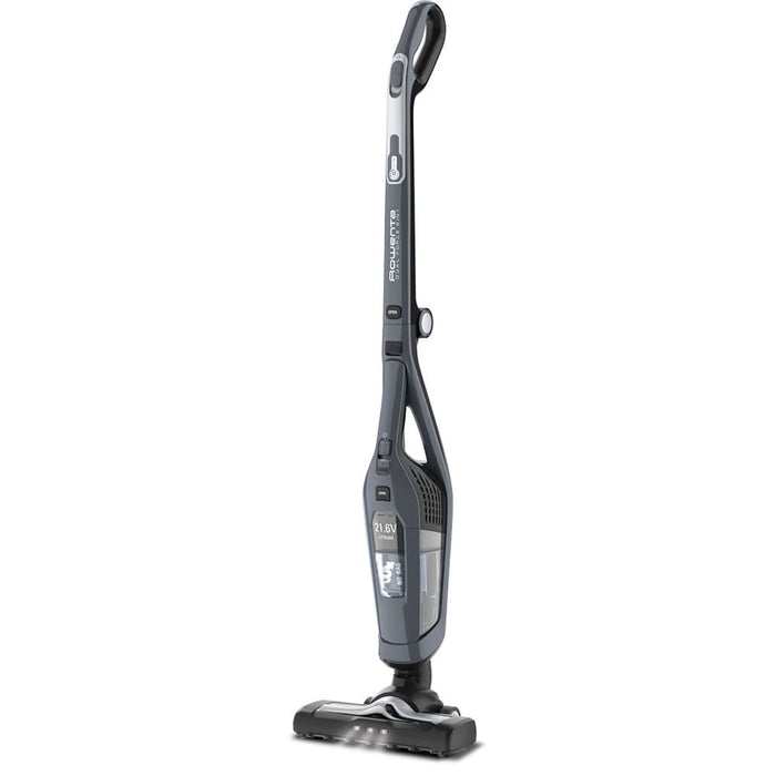 Aspirator vertical ROWENTA Dual Force 2in1 RH6756WO, 0.6l, 21.6V, autonomie max 75 min, tehnologie ciclonica, gri WALTI