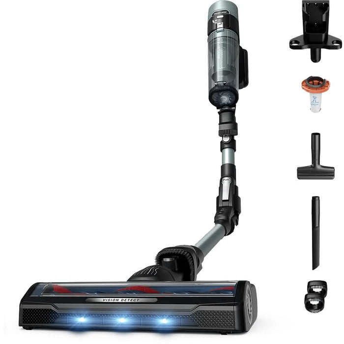 Aspirator vertical ROWENTA X-Force Flex 10.80 RH7A32E0, 0.44l, 18.5V, autonomie max 60 min, verde-negru WALTI