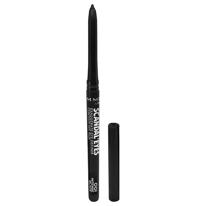 RIMMEL LONDON Creion de ochi Scandal'Eyes Exaggerate 001 Intense Black, 0,35 g WALTI