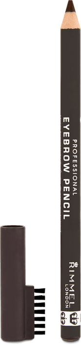 RIMMEL LONDON Creion de sprâncene Professional 004 Black Brown, 1,4 g WALTI