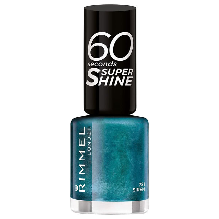 RIMMEL LONDON Lac de unghii 60 Seconds Super Shine 721 Siren, 8 ml WALTI