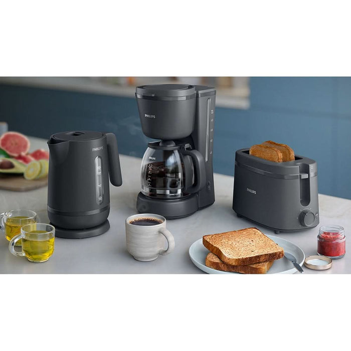 Prajitor de paine PHILIPS Essentials Collection HD2510/90, 2 felii, 650W, negru WALTI