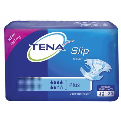 TENA Scutece pentru Adulti Tip Slip Masura L 30 bucati - WALTI WALTI