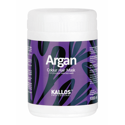 KALLOS Masca de Par cu Ulei de Argan 1 L - WALTI WALTI