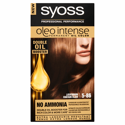syoss Oleo Intense Vopsea de Par Nuanta 5-86 Saten Incantator 100 ml - WALTI WALTI